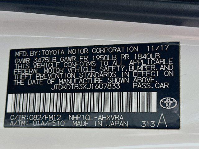 Photo of 2018 Moonglow Toyota Prius c