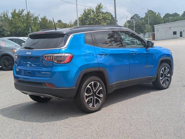 Photo of 2023 Laser Blue Pearlcoat Jeep Compass
