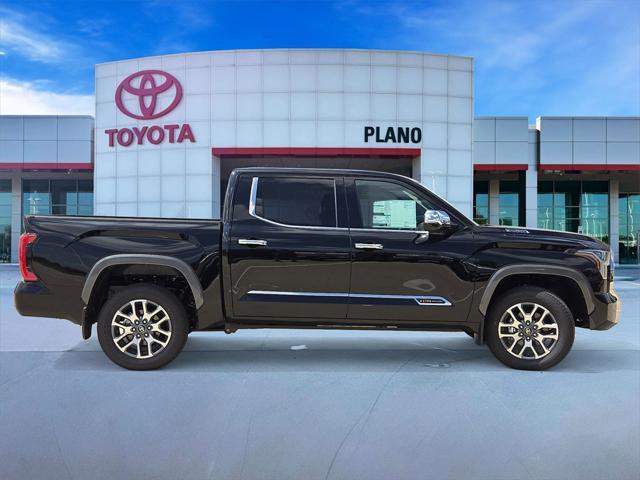 Photo of 2025 Midnight Black Metallic Toyota Tundra Hybrid