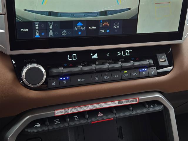 Photo of 2025 Midnight Black Metallic Toyota Tundra Hybrid