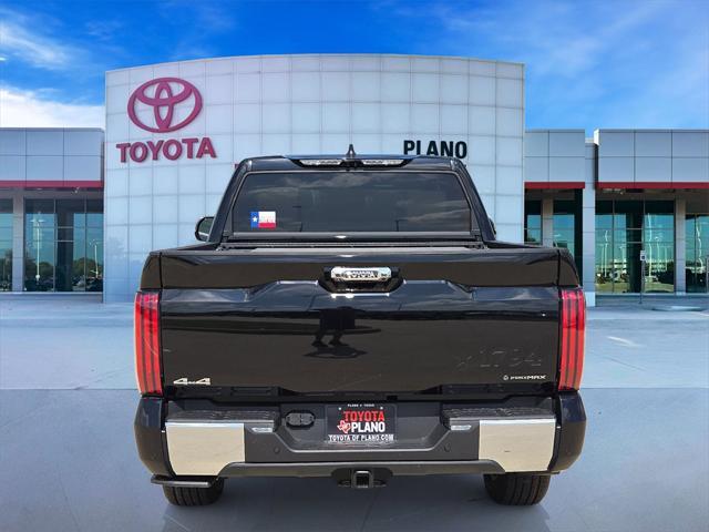 Photo of 2025 Midnight Black Metallic Toyota Tundra Hybrid