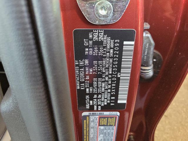 Photo of 2025 Red Kia Sorento