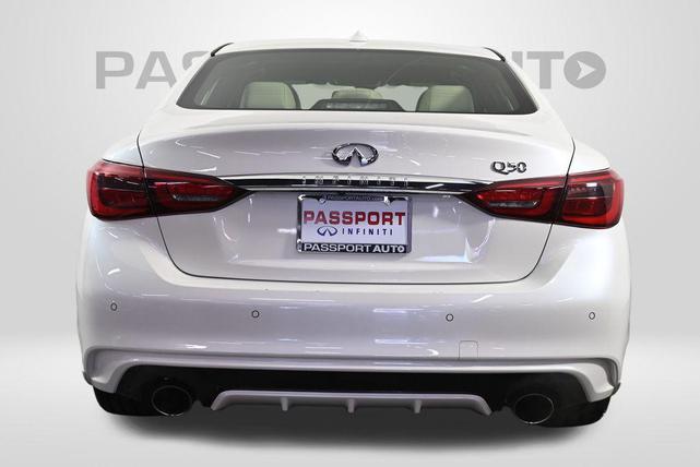 Photo of 2022 Majestic White INFINITI Q50
