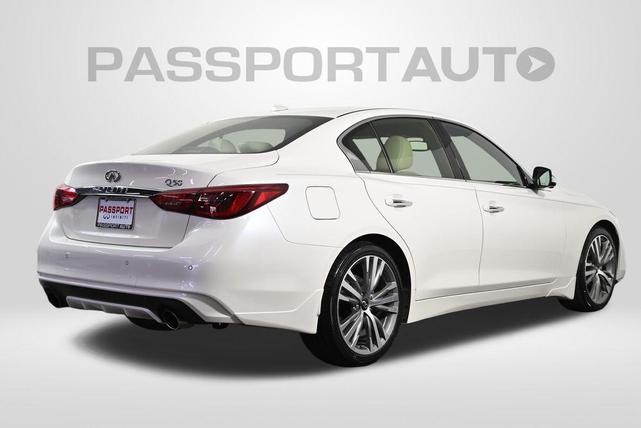 Photo of 2022 Majestic White INFINITI Q50