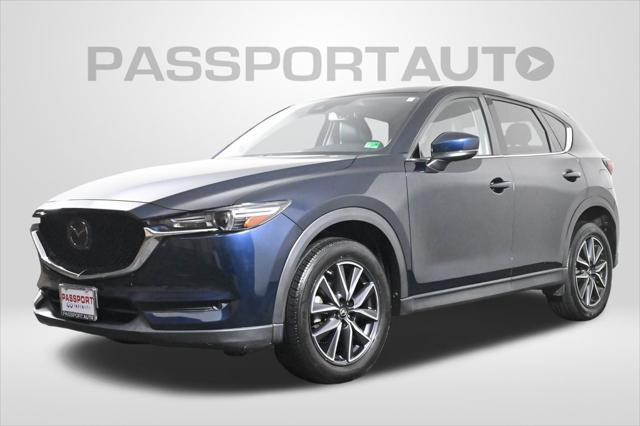 Photo of 2018 Deep Crystal Blue Mica Mazda CX-5