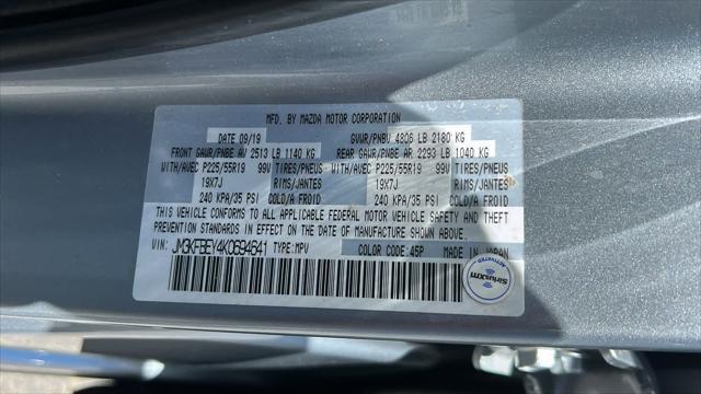 Photo of 2019 Sonic Silver Metallic Mazda CX-5