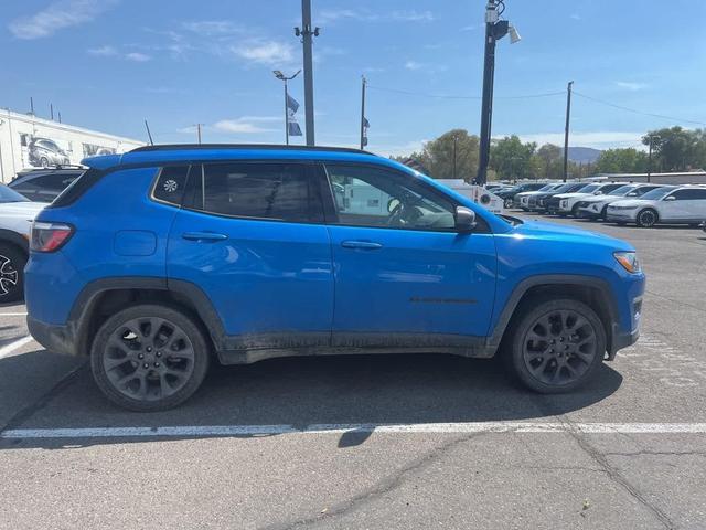 Photo of 2021 Laser Blue Pearlcoat Jeep Compass