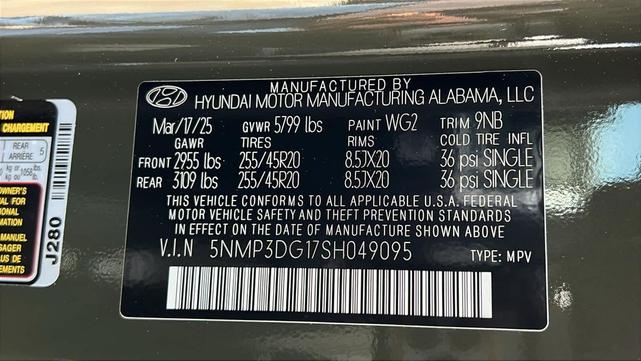 Photo of 2025 Rockwood Green Hyundai SANTA FE