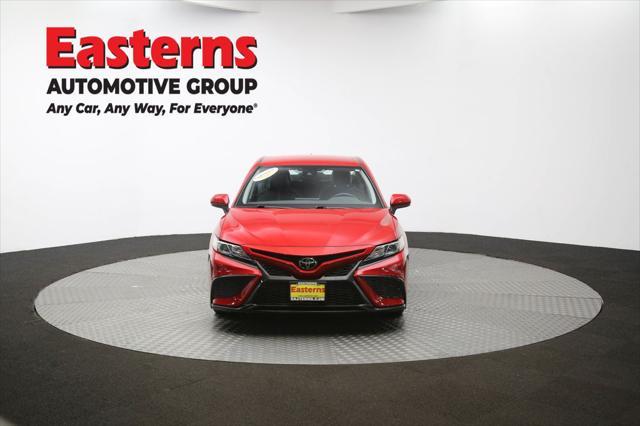 Photo of 2021 Supersonic Red Toyota Camry
