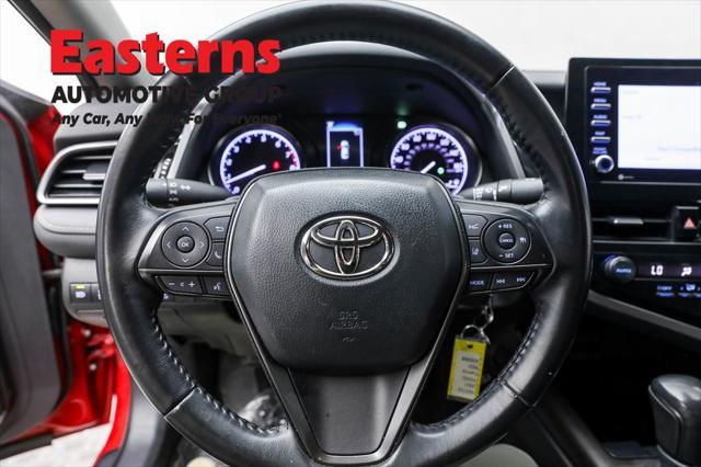Photo of 2021 Supersonic Red Toyota Camry