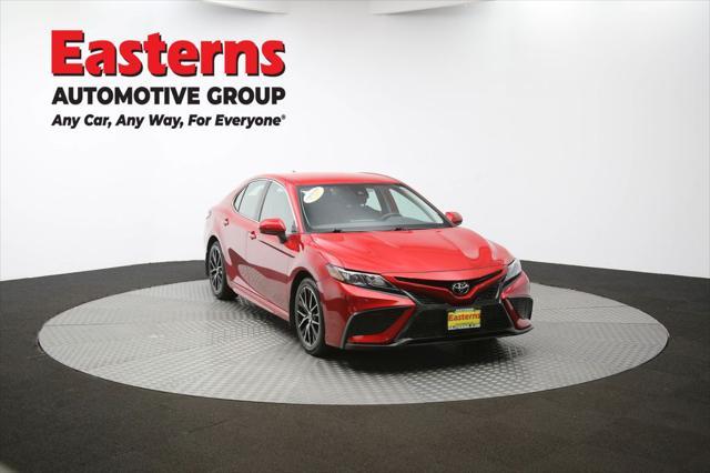 Photo of 2021 Supersonic Red Toyota Camry