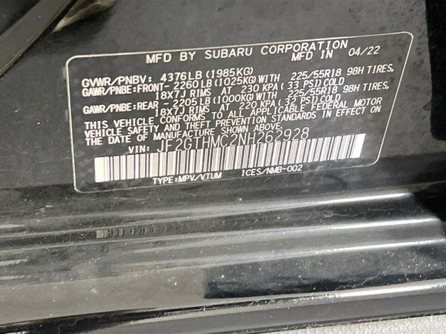 Photo of 2022 Crystal Black Silica Subaru Crosstrek