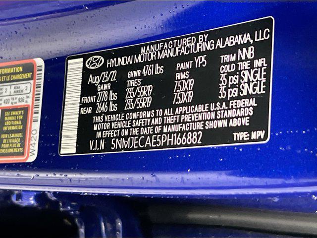Photo of 2023 Intense Blue Hyundai TUCSON