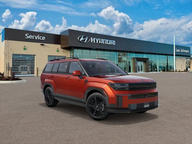 Photo of 2025 Terracotta Orange Hyundai SANTA FE HEV