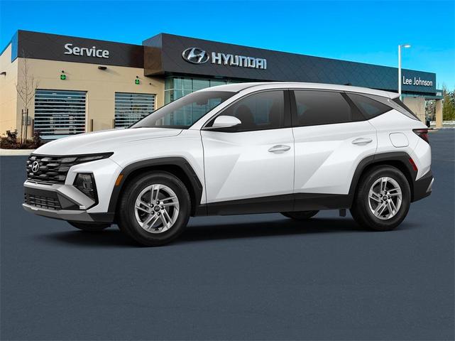 Photo of 2025 Serenity White Pearl Hyundai TUCSON