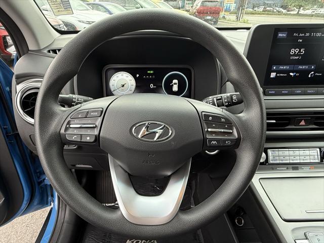 Photo of 2022 Blue Wave w/Black Rook Hyundai KONA EV