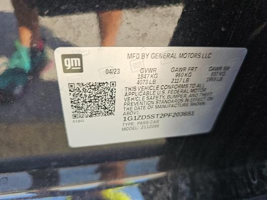 Photo of 2023 Dark Ash Metallic Chevrolet Malibu