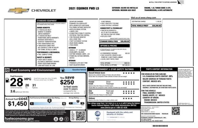 Photo of 2021 Silver Ice Metallic Chevrolet Equinox