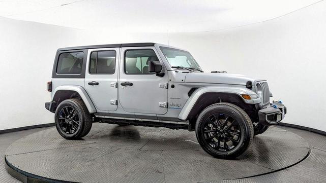 Photo of 2023 Silver Zynith Clearcoat Jeep Wrangler 4xe