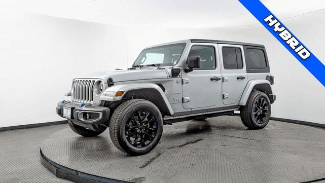Photo of 2023 Silver Zynith Clearcoat Jeep Wrangler 4xe