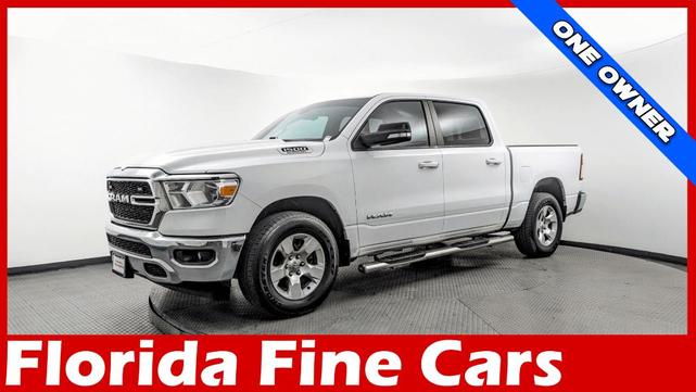 Photo of 2021 Bright White Clearcoat RAM 1500