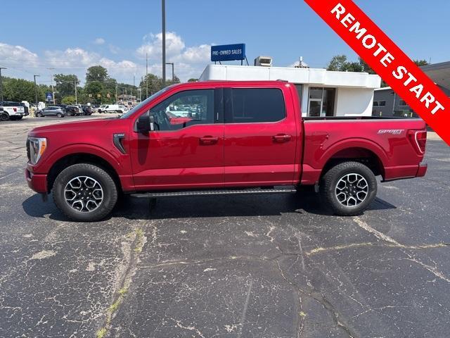 Photo of 2022 Rapid Red Metallic Tinted Clearcoat Ford F-150