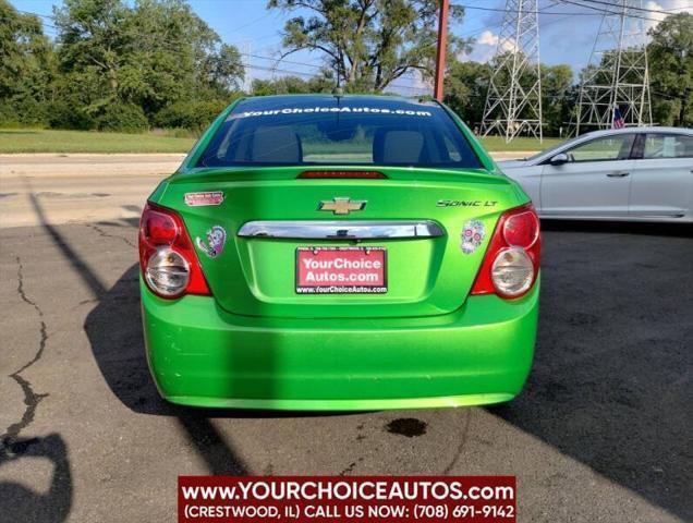 Photo of 2015 Dragon Green Metallic Chevrolet Sonic