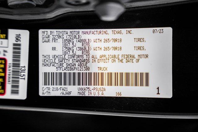 Photo of 2023 Midnight Black Metallic Toyota Tundra