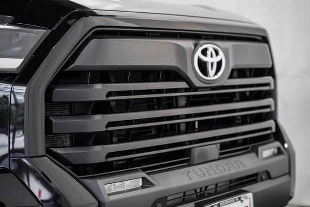 Photo of 2023 Midnight Black Metallic Toyota Tundra