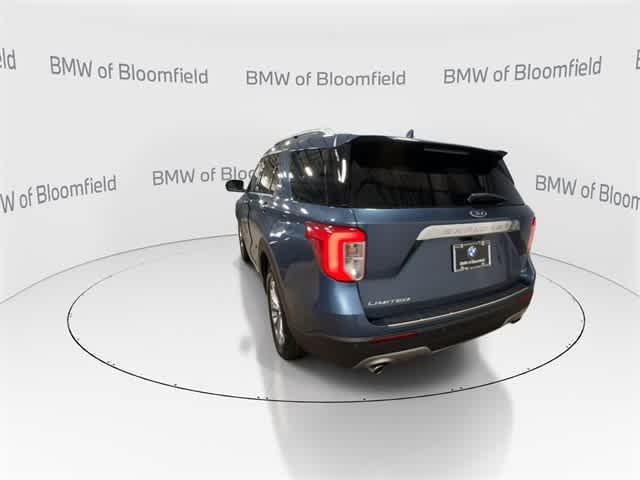Photo of 2020 BLUE METALLIC Ford Explorer