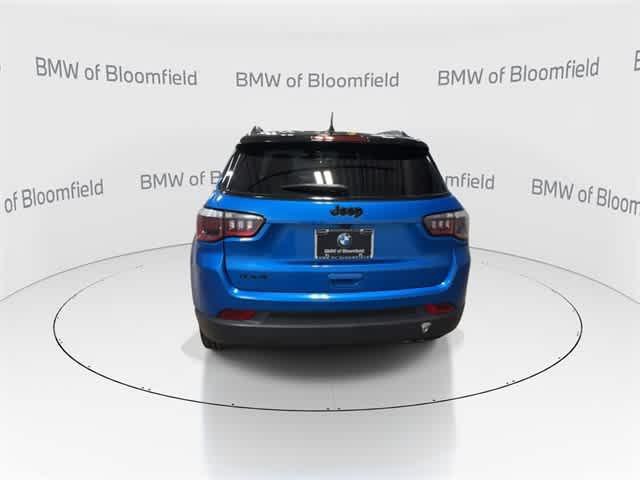 Photo of 2020 Laser Blue Pearlcoat Jeep Compass
