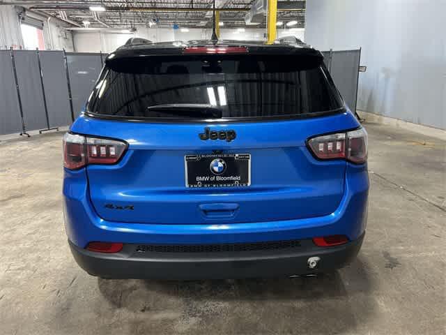 Photo of 2020 Laser Blue Pearlcoat Jeep Compass
