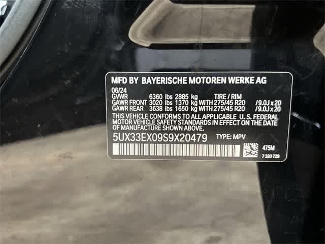 Photo of 2025 Black BMW X6