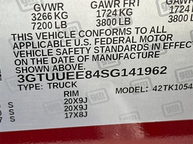 Photo of 2025 Volcanic Red GMC Sierra 1500