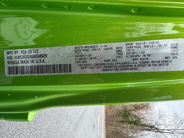 Photo of 2025 Mojito! Clearcoat Jeep Wrangler