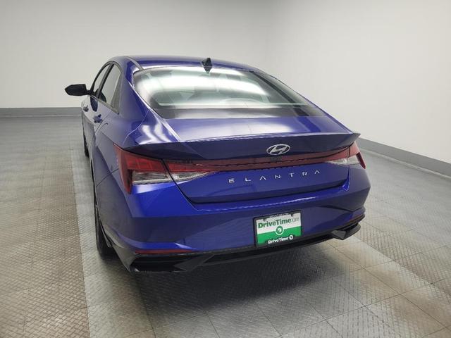 Photo of 2023 Intense Blue Hyundai ELANTRA