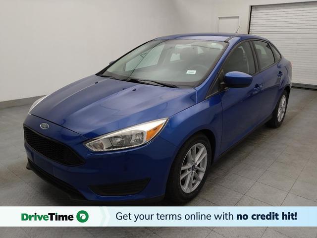 Photo of 2018 Lightning Blue Metallic Ford Focus