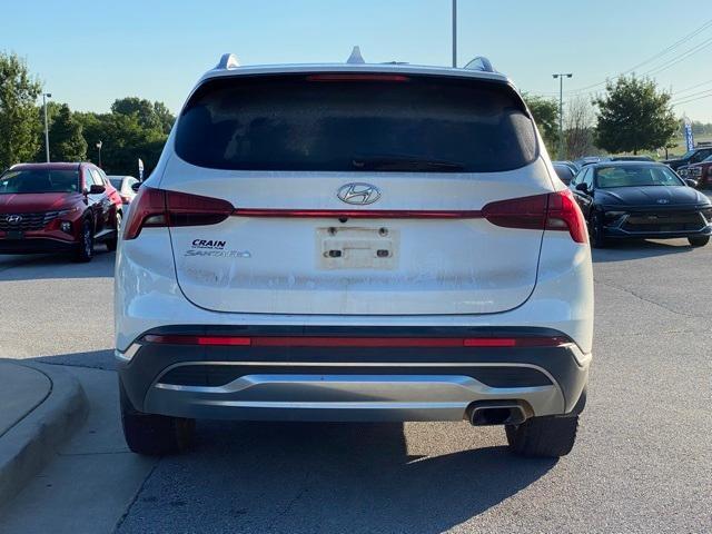 Photo of 2022 Quartz White Hyundai SANTA FE