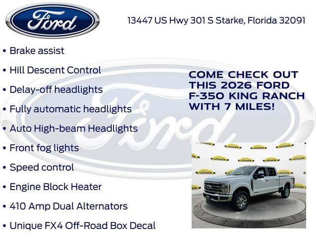 Photo of 2026 Star White Ford F-350