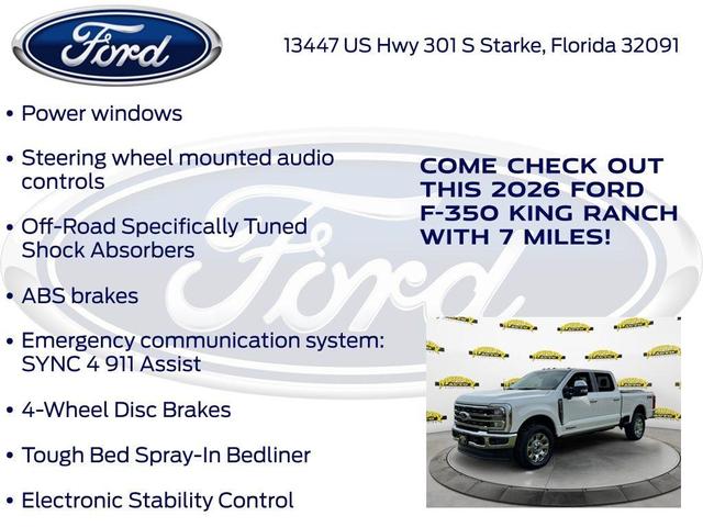 Photo of 2026 Star White Ford F-350