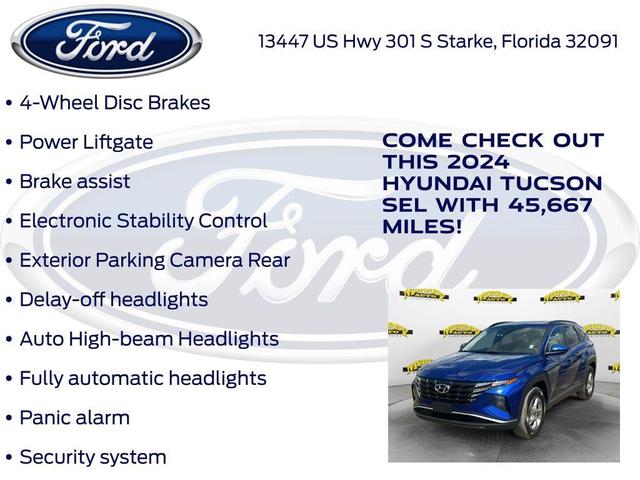Photo of 2024 Intense Blue Hyundai TUCSON
