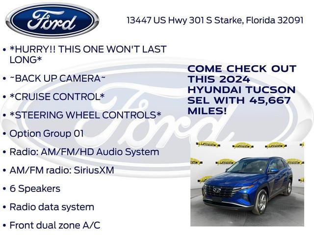 Photo of 2024 Intense Blue Hyundai TUCSON