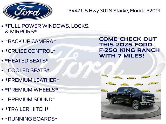 Photo of 2025 Agate Black Metallic Ford F-250