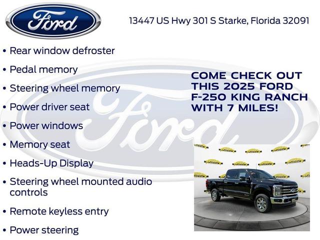 Photo of 2025 Agate Black Metallic Ford F-250