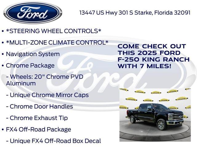 Photo of 2025 Agate Black Metallic Ford F-250
