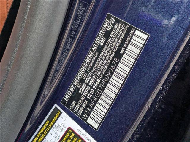 Photo of 2023 Lunar Blue Metallic Mercedes-Benz C-Class
