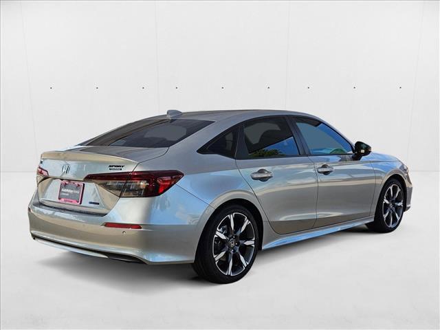 Photo of 2026 Solar Silver Metallic Honda Civic Hybrid