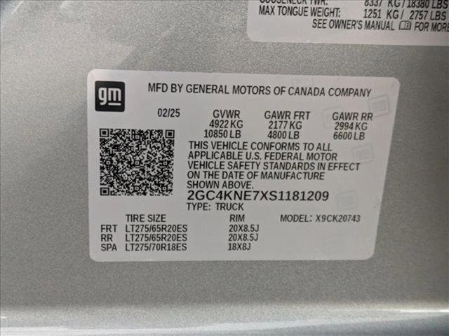 Photo of 2025 Sterling Gray Metallic Chevrolet Silverado 2500