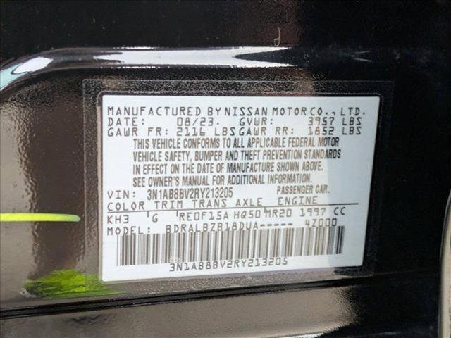 Photo of 2024 Super Black Nissan Sentra