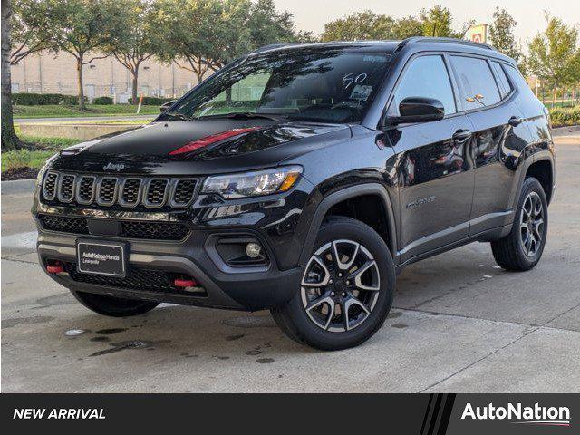 Photo of 2024 Diamond Black Crystal Pearlcoat Jeep Compass